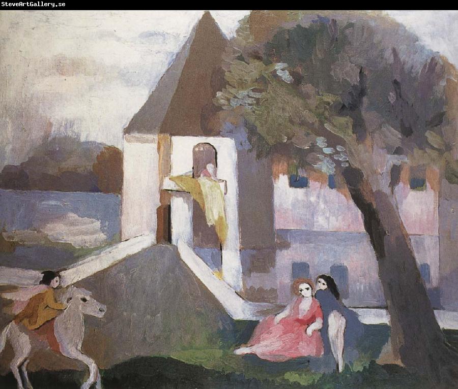 Marie Laurencin Charming prince coming